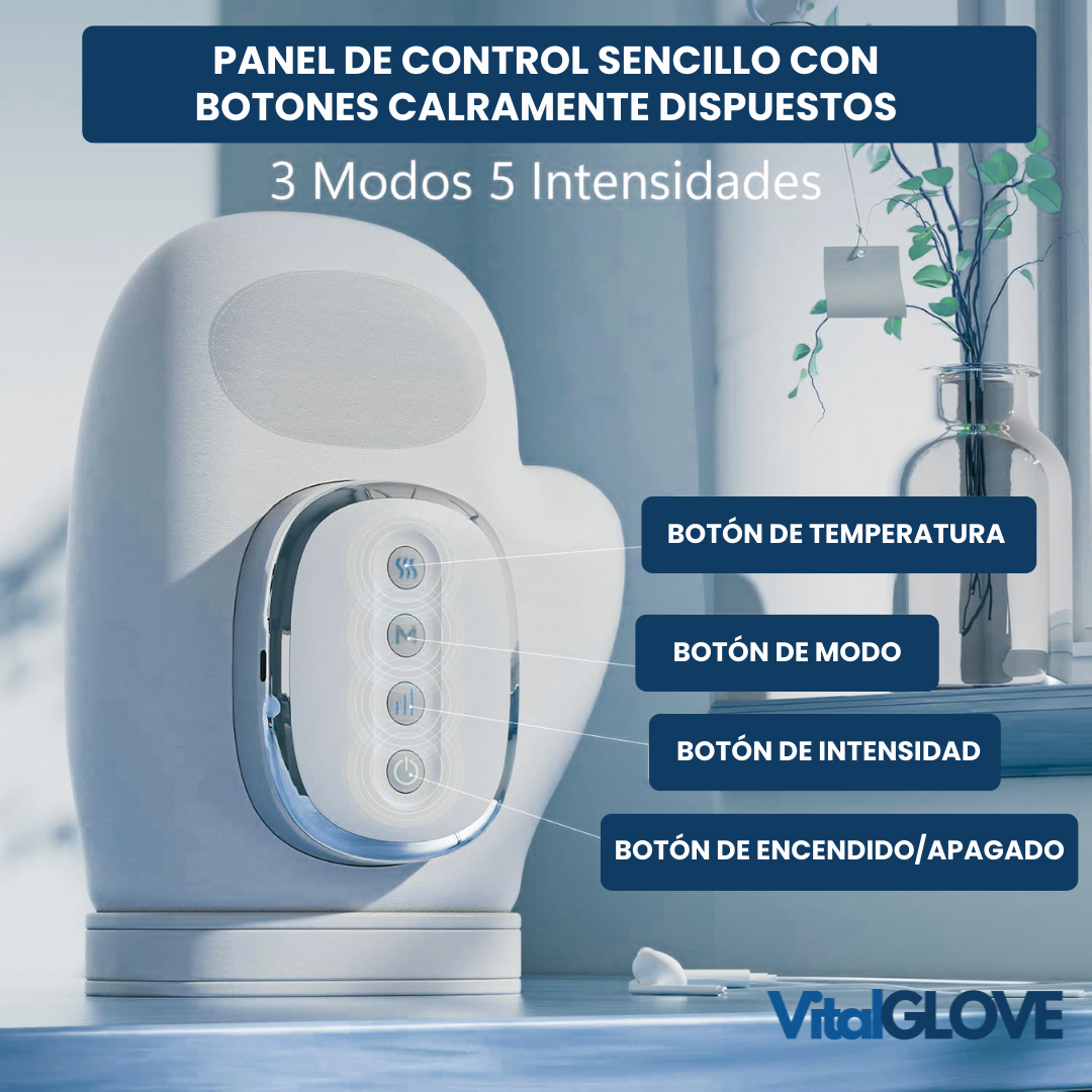 VitalGlove™ Masajeador de Calor para Manos Radiantes