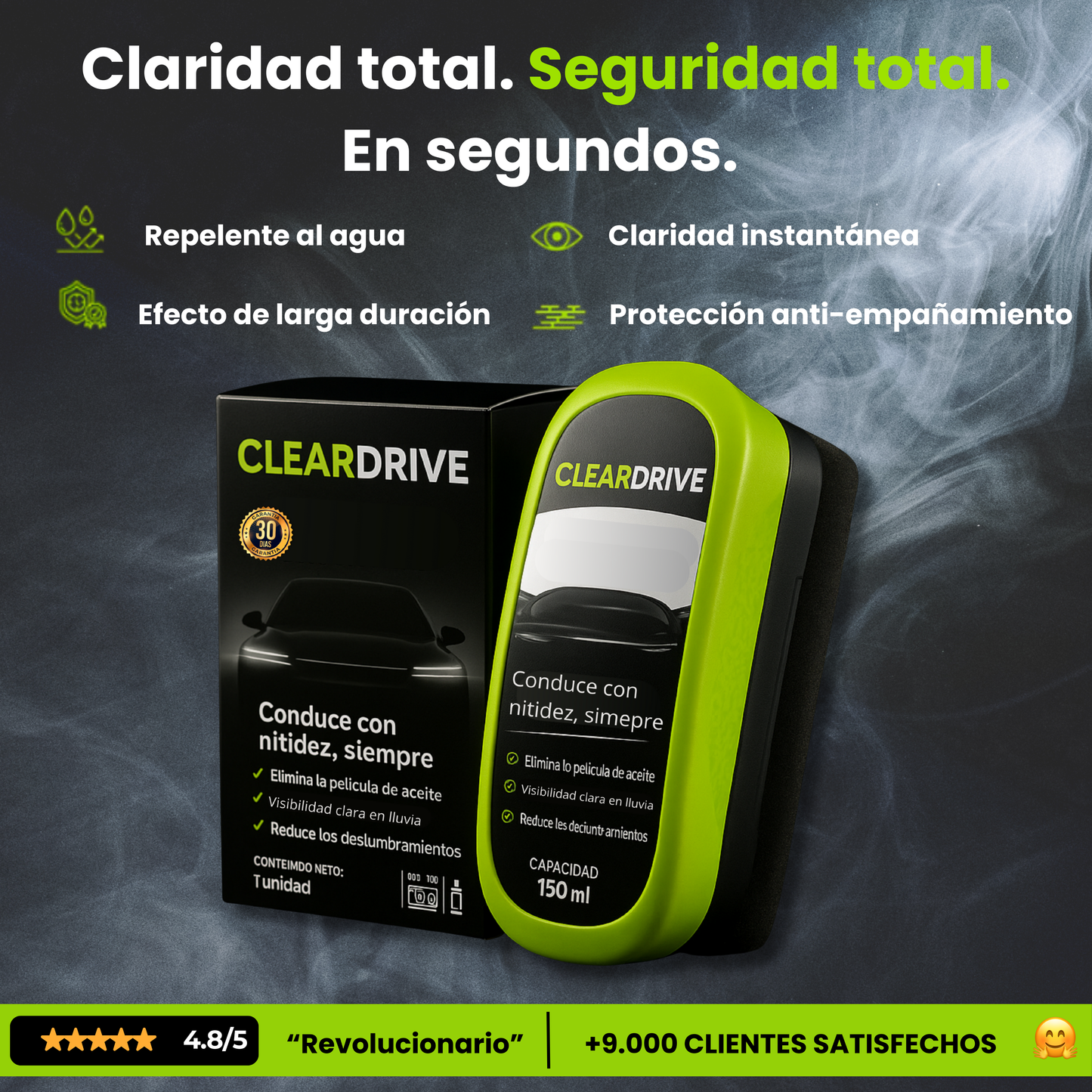 ClearDrive™ Visión mejorada y segura